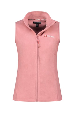 Colete polar Vugana - Rosa-maquilhagem