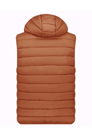 Colete acolchoado com capuz Vamitalana - Camel