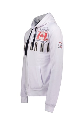 Sweat com capuz Gasonana Branco