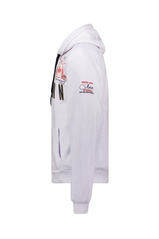 Sweat com capuz Gasonana Branco