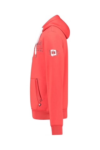 Sweat com capuz Gasicana - Vermelho