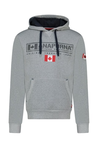 Sweat com capuz Gasicana - Cinzento