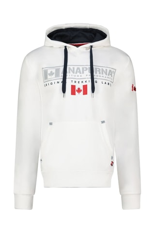 Sweat com capuz Gasicana - Branco