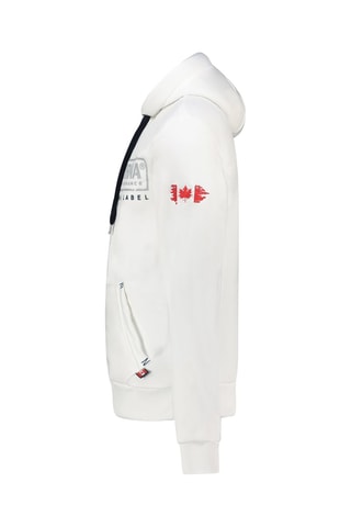 Sweat com capuz Gasicana - Branco