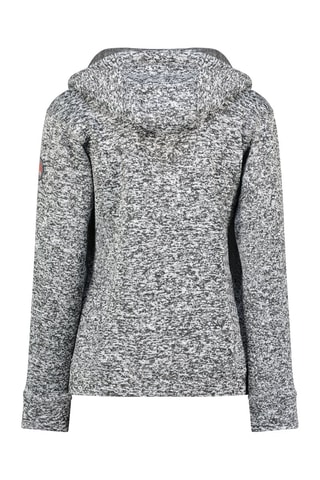Sweat polar com capuz Talertana - Preto