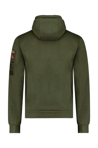 Sweat com capuz Gymana Caqui