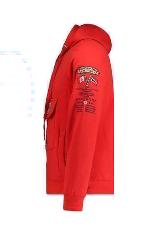 Sweat com capuz Gymana Vermelho