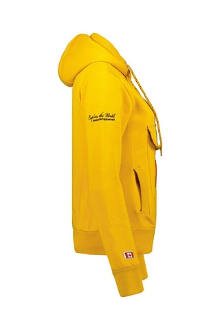 Sweat com capuz Gymana Amarelo