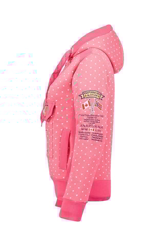 Sweat com capuz Gymcoeurana 
Rosa
