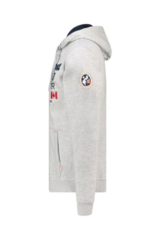 Sweat com capuz Funiana - Cinzento mesclado