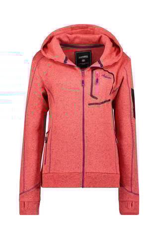 Sweat com capuz Telectrana - Coral mesclado