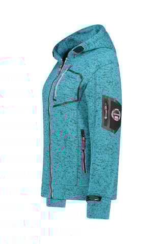 Sweat com capuz Telectrana - Turquesa mesclado