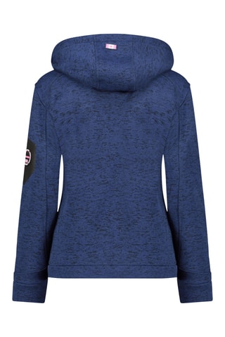 Sweat com capuz Telectrana - Azul-marinho mesclado