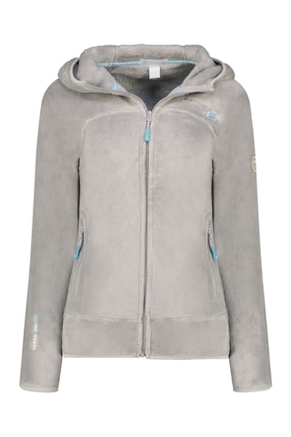 Casaco polar com capuz Uternel - Cinzento-claro