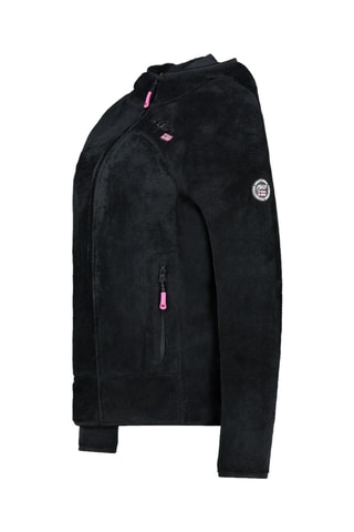 Casaco polar com capuz Uternel - Preto