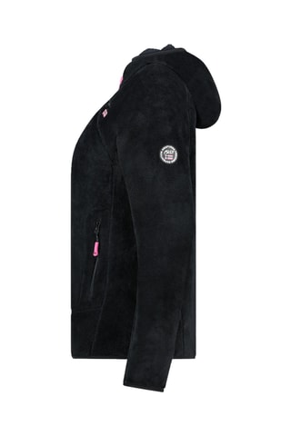 Casaco polar com capuz Uternel - Preto