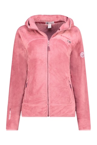 Casaco polar com capuz Uternel - Rosa