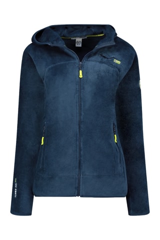 Casaco polar com capuz Uternel -  Azul-marinho