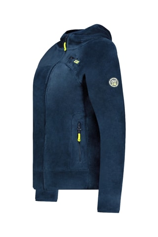 Casaco polar com capuz Uternel -  Azul-marinho