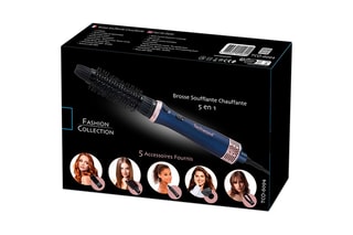 Brosse soufflante et chauffante