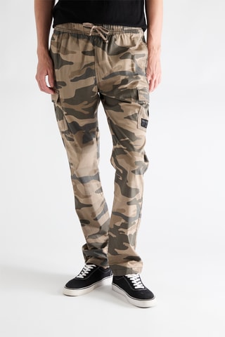 Pantalon - Kaki et beige