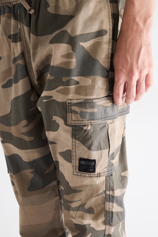 Pantalon - Kaki et beige