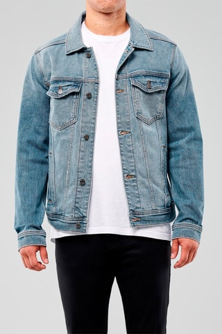 Veste en jean - Bleu