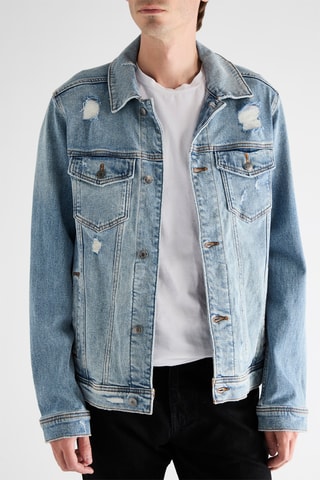 Veste en jean - Bleu