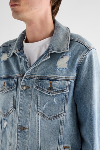 Veste en jean - Bleu
