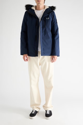 Parka à capuche - Bleu marine