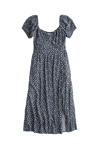 Robe droite - Bleu cobalt