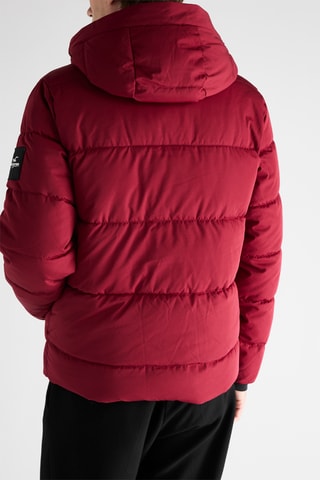 Doudoune à capuche - Rouge