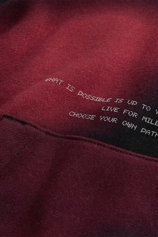 Sweat polaire tie and dye - Noir