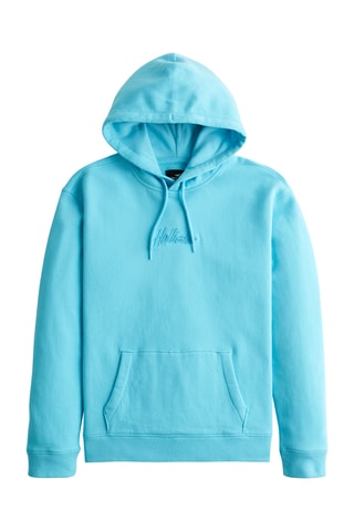 Sweat à capuche - Turquoise