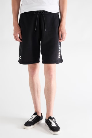 Short en lin - Noir