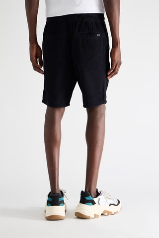 Short en velours - Gris