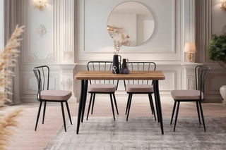 Table à manger - 120 x 75 x 70 cm