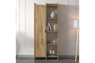 Bibliothèque Offer - Imitation bois