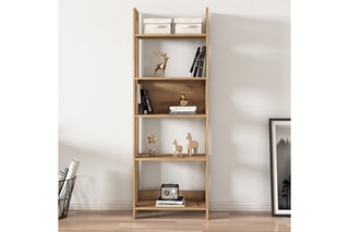 Bibliothèque Country - Imitation bois