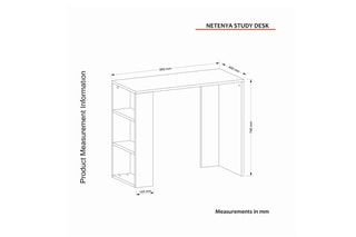 Bureau Netenya - 90 x 74 x 40 cm