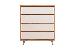 Commode 4 tiroirs Suvera - 70 x 86 x 40 cm