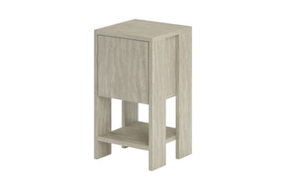Table de chevet 1 abattant Ema - 30 x 55 x 30 cm