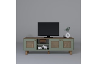 Meuble TV 3 portes Bohemian - 160 x 56 x 40 cm