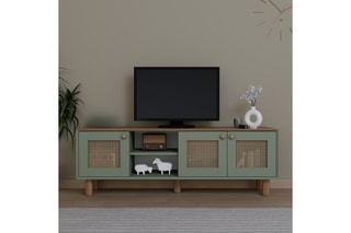 Meuble TV 3 portes Bohemian - 160 x 56 x 40 cm