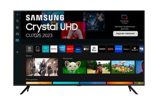 Téléviseur Samsung Crystal UHD 4K 50" CU7025 2023 - 125 cm