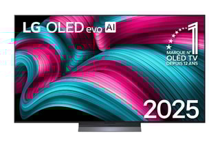Téléviseur LG OLED65C5 evo AI Ultra HD 4K 65" Smart - 164 cm