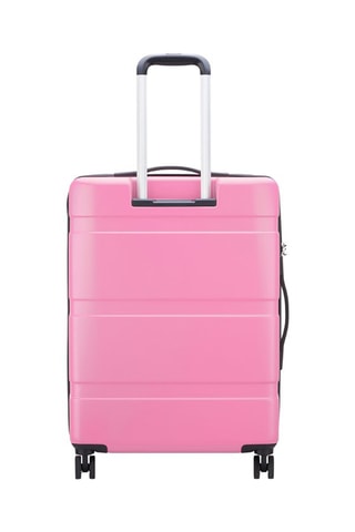 Set de 3 valises (S/M/L) - Rose - 55 / 66 / 76 cm - 34/65/93 l - Cadenas TSA - Rose