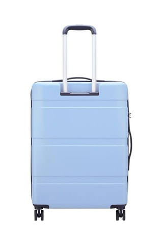 Set de 3 valises (S/M/L) - Bleu clair - 55 / 66 / 76 cm - 34/65/93 l - Cadenas TSA - Bleu