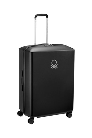 Set de 3 valises (S/M/L) - Noir - 55 / 66 / 76 cm - 36/68/102 l - Cadenas TSA - Noir