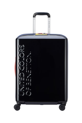 Valise semaine (M) - Noir - Noir et bleu